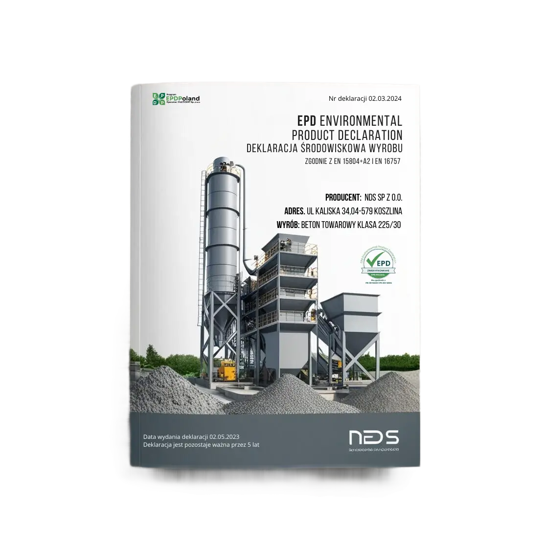 Certyfikacja ekologiczna betonu